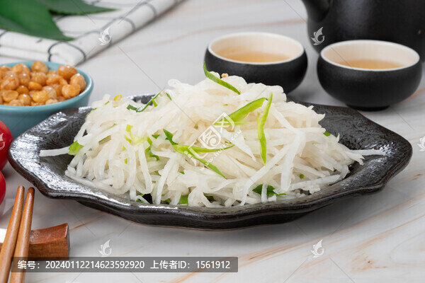 涼拌糖醋白蘿卜絲