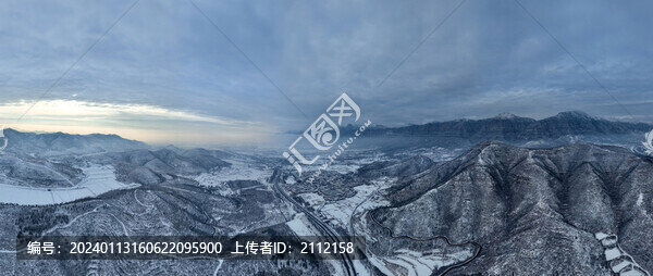 太行山雪霧