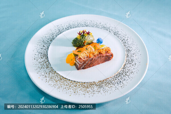 玫瑰阿膠雪花牛肉