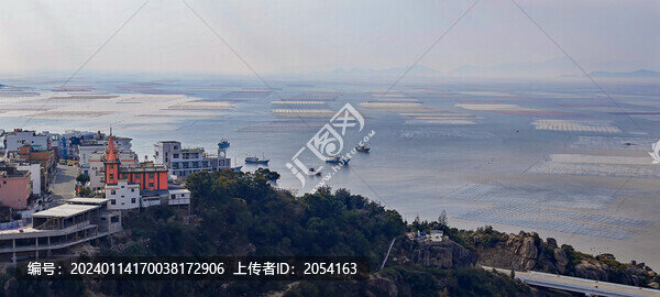 福建霞浦東壁海邊灘涂風(fēng)景