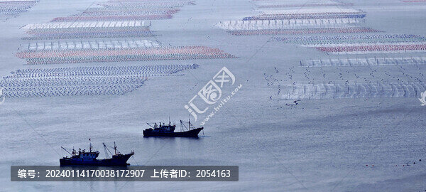 福建霞浦東壁海邊灘涂風(fēng)景