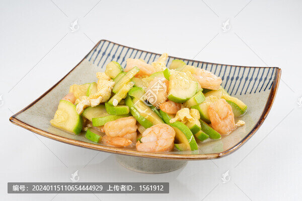 西葫蘆雞蛋炒蝦仁