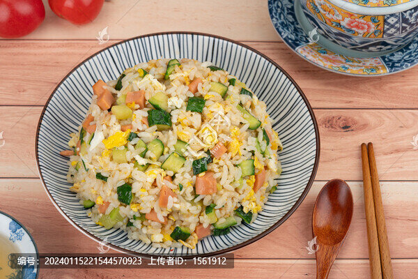 黃瓜火腿蛋炒飯