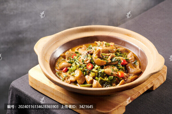雪菜燒肥腸