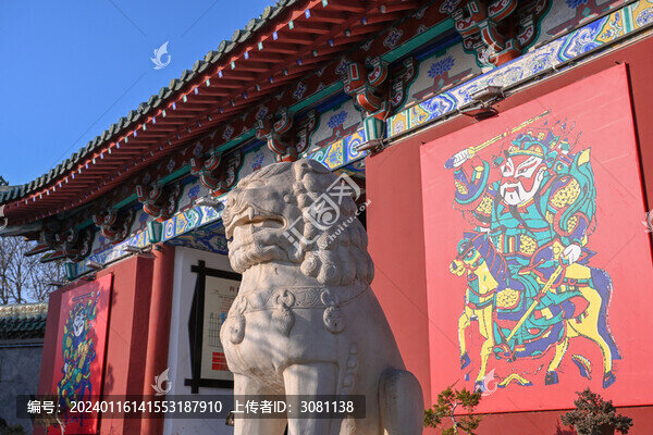 中國(guó)開(kāi)封包公祠包公湖景區(qū)建筑