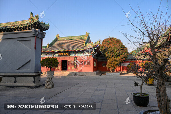 中國開封包公祠包公湖景區(qū)建筑