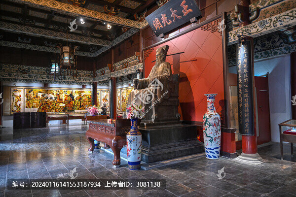 中國開封包公祠包公湖景區(qū)建筑