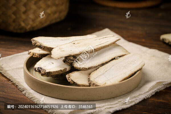 中藥白芷特寫