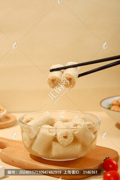 泡發(fā)素豆腸