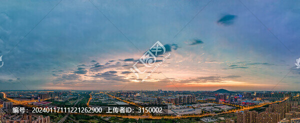肥西縣集賢路夜景