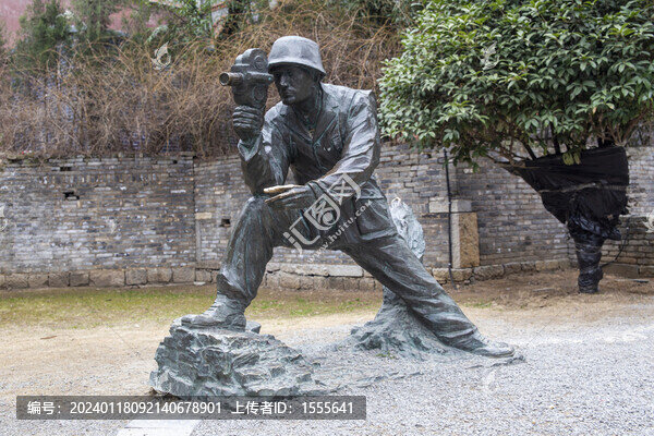 臺(tái)兒莊大戰(zhàn)遺址公園雕塑