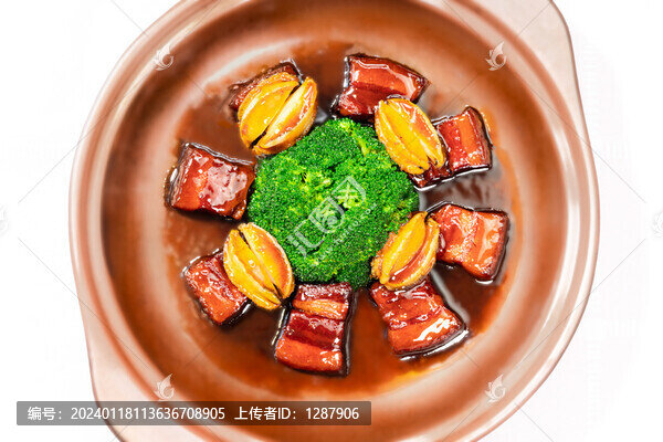 鮑魚紅燒肉
