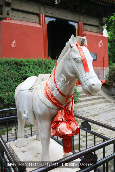 東岳廟玉馬