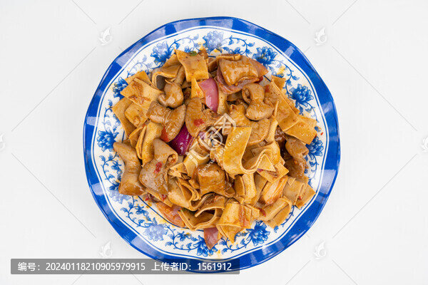 豆皮燒肥腸