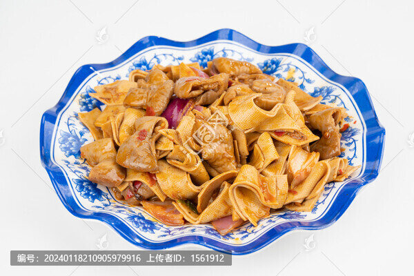 豆皮燒肥腸