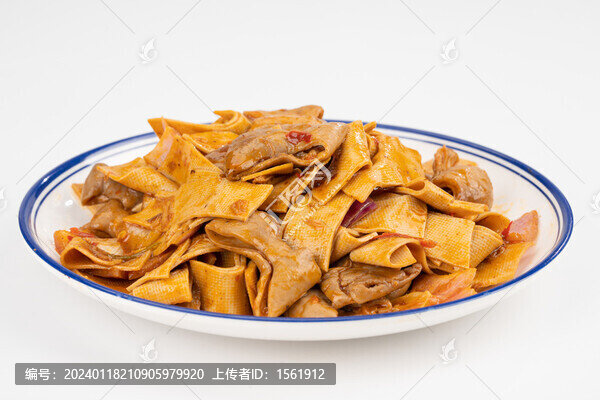 豆皮燒肥腸
