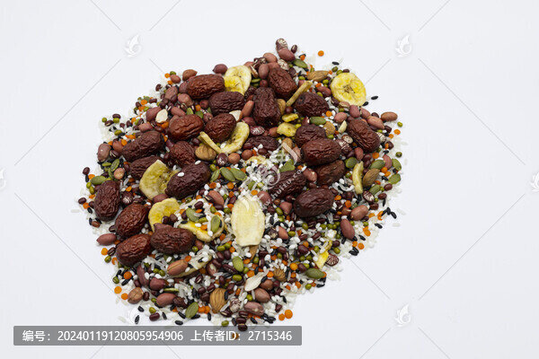 八寶粥食材