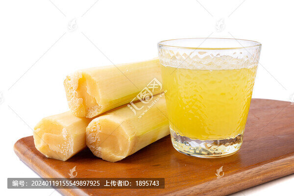 紫皮甘蔗和現(xiàn)渣甘蔗汁