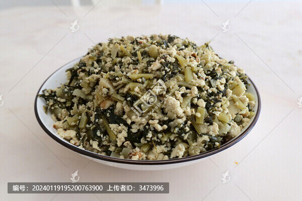 咸菜炒豆腐
