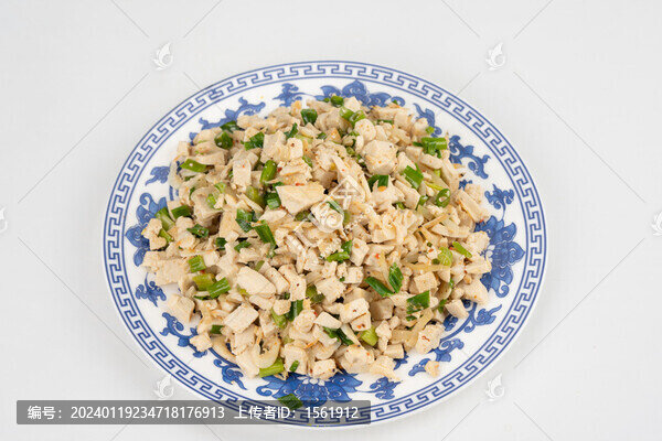 小蔥豆腐炒蝦皮