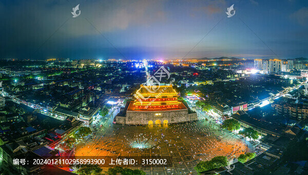明中都鼓樓夜景