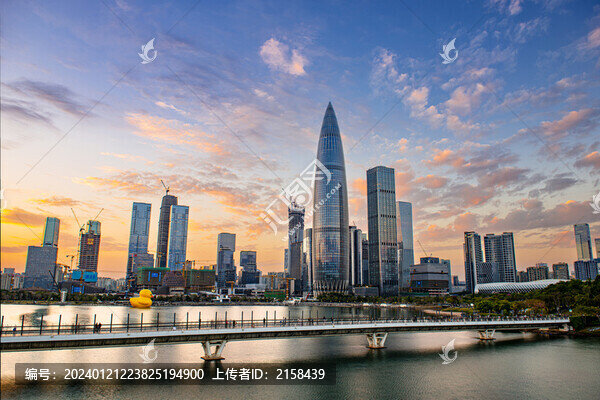 深圳標志性建筑春筍華潤大廈