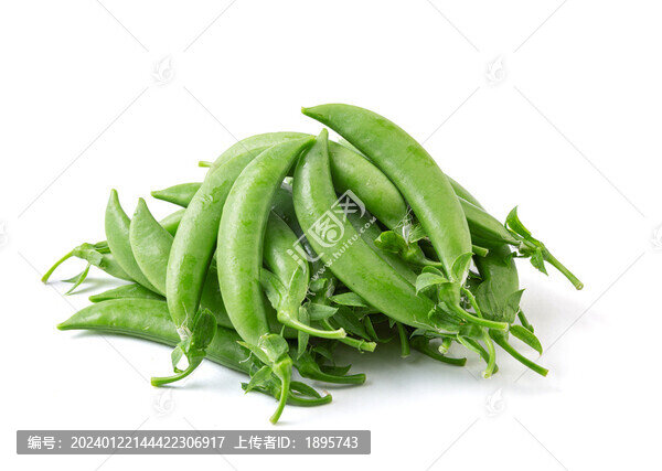 甜豆豆角新鮮綠色食材