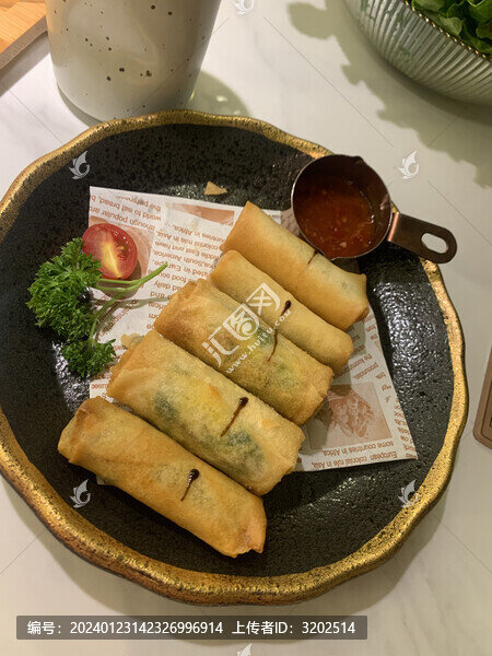 炸春卷