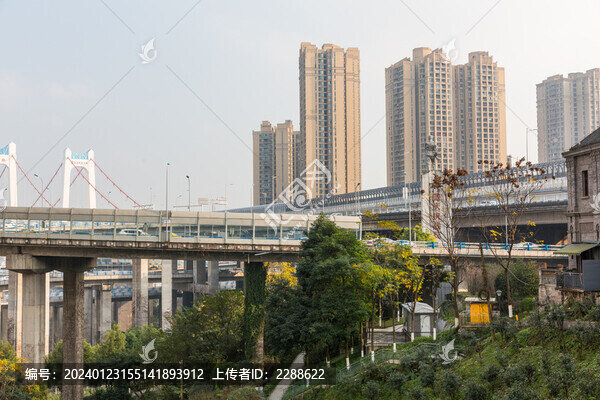 城市建筑高架橋