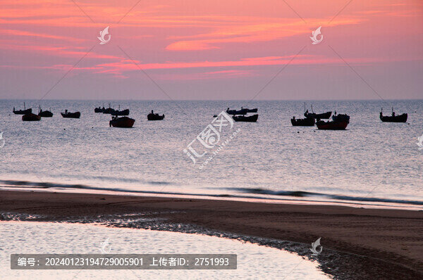 落日海灘