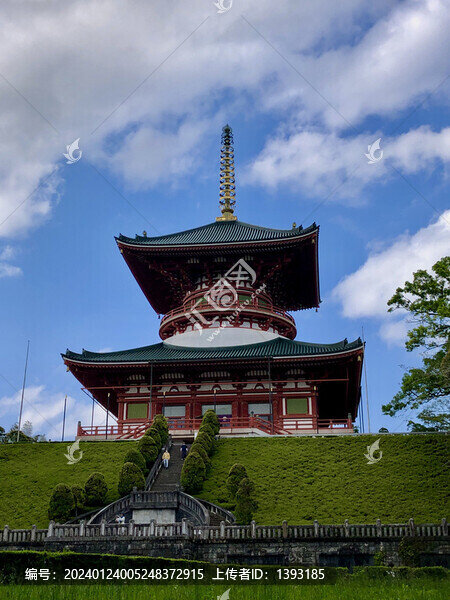 日本成田山新勝寺平和大塔