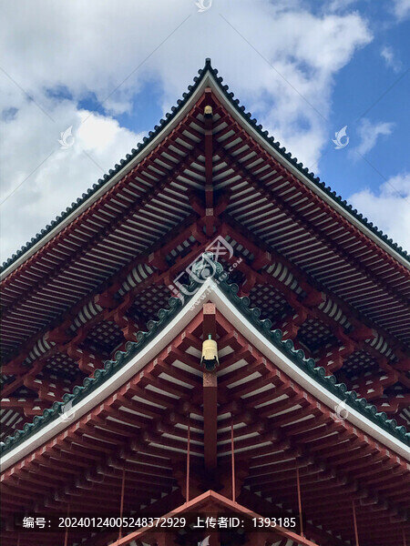 日本古建筑日式古建筑飛檐斗拱