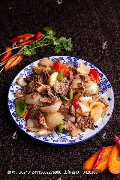 洋蔥炒牛肉