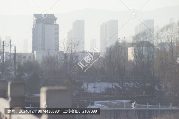 太原市西山腳下