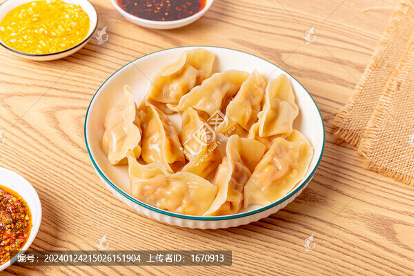 手工玉米蒸餃