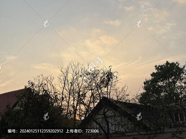 晚霞