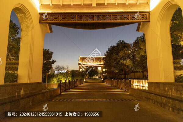 酒店夜景燈