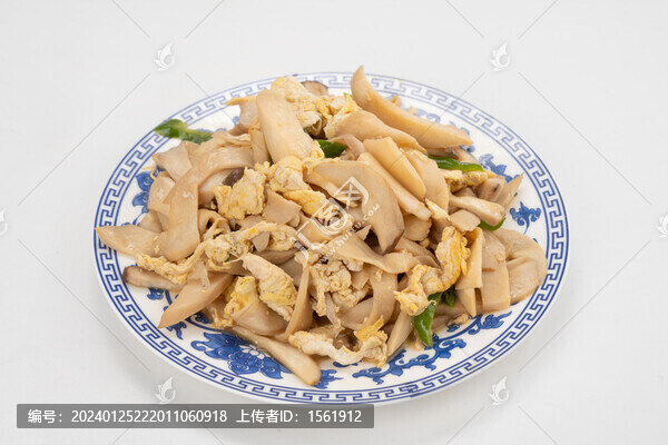 杏鮑菇炒雞蛋