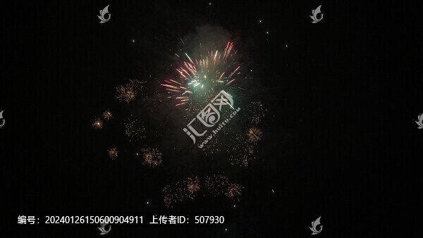 節(jié)日煙花