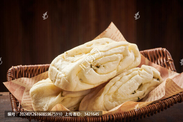蔥油大花卷
