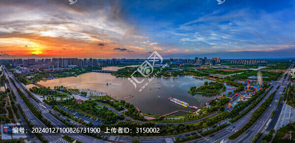 和睦湖夜景