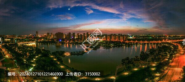 和睦湖夜景