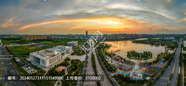 和睦湖公園夜景
