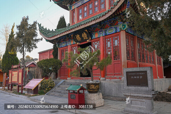 中國開封大相國寺景區(qū)建筑