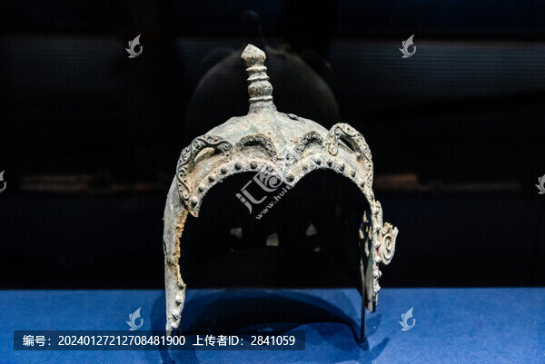 國(guó)家海洋博物館的明代將軍頭盔