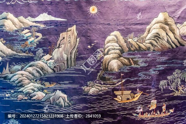 國家海洋博物館清代羊城八景圖