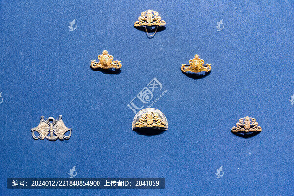 國(guó)家海洋博物館的清代海關(guān)銅帽徽