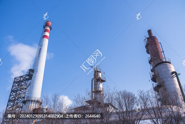 廢棄的除塵塔