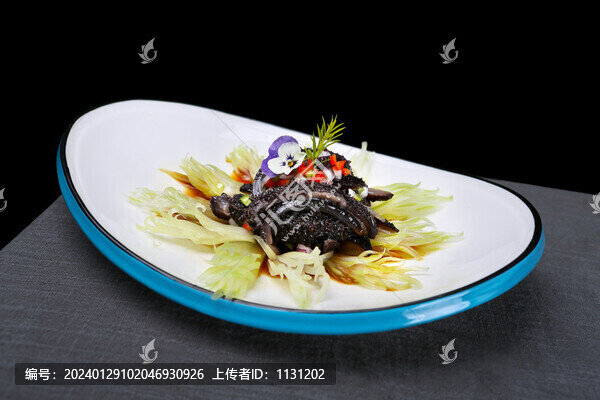 涼拌鳳尾芹活海參