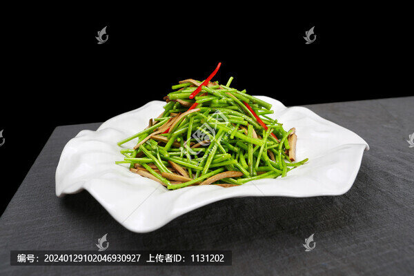 蘆蒿炒香干